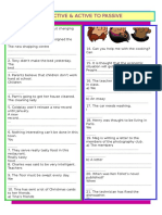 Passive To Active & Active To Passive Rephrasing