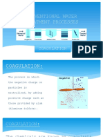 Conventional Water Treatment Processes: Coagulation