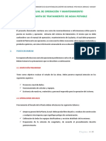 Manual de Operación y Mantenimiento Ptap Carhuaz