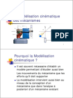 Modelisation Cinematique