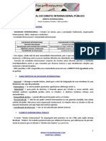 Foca No Resumo Teoria Geral Do Direito Internacional Publico