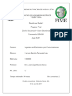 Diseño y Aplicación de Un Sistema Secuencial Con GAL22V10D