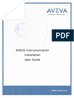 Aveva Instrumentation Installation User Guide