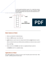 Stack and Queue