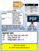 Homework:: Week of 1/29-2/2