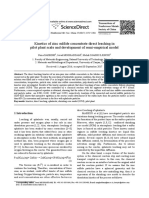 Kinetics of Zinc Sulfide Concentrate Direct Leaching in Pilot Plant Scale and Development of Semi-Empirical Model