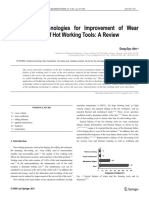 (Elearnica) - Hardfacing Technologies For Improvement of Wear Characteristics of Hot Work