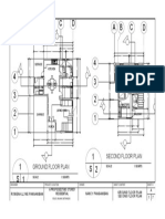 AB C D AB C D: Ground Floor Plan Second Floor Plan