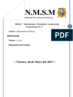 Informe 4 Fisica