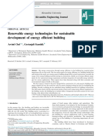 Renewable Energy Technologies For Sustainable