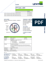 Leviton 10X-FTPAZ Atlas-X1 Cat 6A FUTP Cable