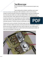 Sound Card Oscilloscope - Make