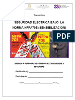 Manual Sensib Seguridad Electrica Segun La Norma Nfpa 70e 8h Act 2016