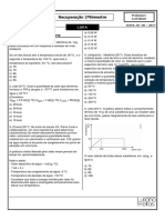 Fisica - Calorimetria - Exercícios