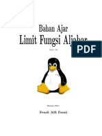 Bahan Ajar Limit Fungsi PDF