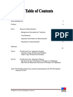 Phil IRI Manual Oral Reading PDF