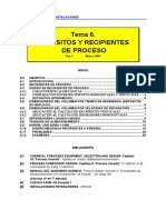 Deposito y Recipientes de Proceso PDF