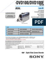 Sony DCR-DVD100 PDF