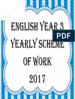 Year 3 Yearly Scheme of Work 2017