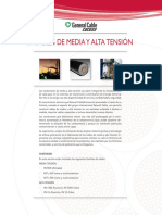 Catalogo Cables Media y Alta Tension