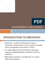 Introduction To Mechanics