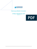 Samsung Mobile Innovator Html5 Websocket Api