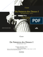 Sobre A Natureza Dos Deuses - Livro I