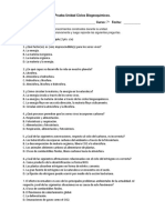 Prueba Unidad Ciclos Biogeoquimicos