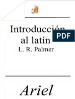 Palmer L R - Introduccion Al Latin PDF