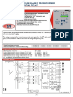 MD32-TM: Percentage Biased Transformer Differential Relay