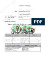 Actividad de Aprendizaje #2 Leemoss Acrosticos Sobre Los Oficios de Mi Comunidad