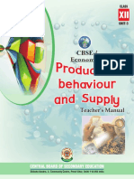 Producer Behaviour and Supply