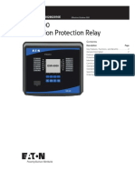 Eaton EGR 5000 Generation Protection Relay Tech Data