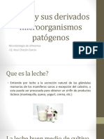 Leche y Sus Derivados Microorganismos Patógenos