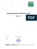 Ipsec With Cisco Asa