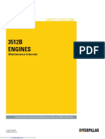 3512B Engines: Maintenance Intervals