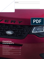 Jaguar Land Rover Annual Report 2016 Financial Statements