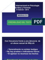 Credibilidad Del Testimonio - Elina Criado