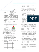 MIscelanea de Razonamiento Matematico