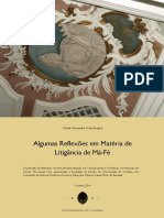 Algumas Reflexoes em Materia de Litigancia de Ma-Fe PDF