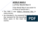 Causes of WW2