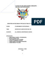 Matriz de Planificación PEI