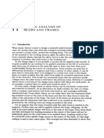 Plastic Analysis of Beams and Frames