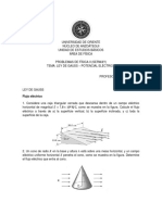 Guia Ley de Gauss y Potencial Electrico