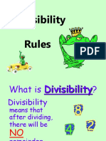 Divisibility Rules