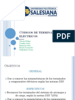 Códigos de Terminales Electricos