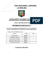 Informe 4 de Micrometeorologia