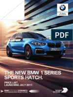 The New BMW 1 Series Sports Hatch.: Price List. Launching July 2017