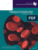 SDCEP Anticoagulants Quick Reference Guide