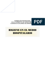 Higiene Del Medio Hospitalario